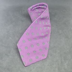 Elegant Purple Patterned Men's Tie
